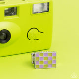 Checkerboard Craze - Green Paparazzi Ring All Eyes On U Jewelry