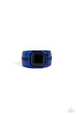 Daily Dominance - Blue Paparazzi Ring All Eyes On U Jewelry