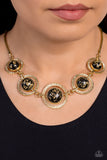Sophisticated Showcase - Black Paparazzi Necklace All Eyes On U Jewelr