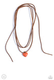 Wanderlust Wardrobe - Orange Paparazzi Necklace