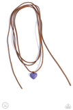 Wanderlust Wardrobe - Blue Paparazzi Necklace