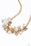 Corporate Catwalk - Gold Paparazzi Necklace