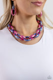 Statement Season - Multicolor Paparazzi Necklace All Eyes On U