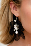 Cosmopolitan Charisma - Black Paparazzi Earrings All Eyes On U Jewelry