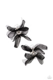Cosmopolitan Charisma - Black Paparazzi Earrings All Eyes On U Jewelry