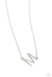 INITIALLY Yours - M - Multicolor Paparazzi Necklace All Eyes On U 