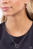 INITIALLY Yours - O - Multicolor Paparazzi Necklace All Eyes On U 