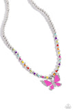 Vibrant Flutter - Multicolor Paparazzi Necklace