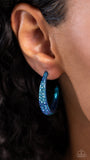 Obsessed with Ombré - Blue Paparazzi Earrings