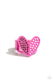 Hometown Heart - Pink Paparrazi Ring