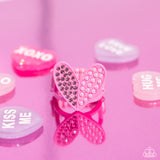 Hometown Heart - Pink Paparrazi Ring