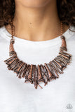 In The MANE-stream Copper Paparazzi Necklace