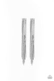 Night At The Oscars Silver Paparazzi Earrings All Eyes On U