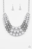 Dream Pop Silver Paparazzi Necklace