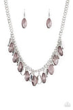 Paparazzi Fringe Fabulous Silver Paparazzi Necklace All Eyes On U 