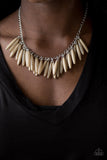 Full of Flavor Brown Paparazzi Necklace All Eyes On U