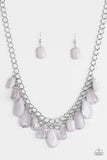 Glacier Goddes Silver Necklace - Paparazzi Accessories