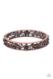 Hawaiian Essence Copper Paparazzi Bracelet All Eyes On U Jewelry Store