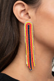 Let There BEAD Light Multicolor Paparazzi Earrings All Eyes On U 