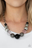 Sugar Sugar Black Paparazzi Necklace All Eyes On U jewelry Store