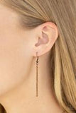 Totally Tassel Copper Paparazzi Necklace All Eyes On U Jewelry