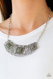 Feeling INDE-PENDANT Green Necklace - Pa
