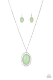 Harbor Harmony Green Paparazzi Necklace All Eyes On U