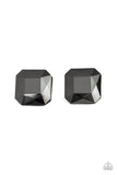 Show Glow Black Paparazzi Earrings