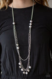 Modern Musical Silver Paparazzi Necklace