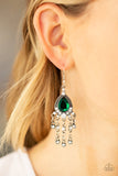 Bling Bliss Green Paparazzi Earrings All Eyes On U Jewelry Accessories