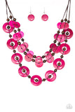 Catalina Coastin Pink Paparazzi Necklace