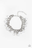 Let Me Seal White Paparazzi Bracelet