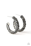 Don’t Mind The Stardust Black Paparazzi Earrings