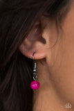 Coyly Colorful  Pink Paparazzi Necklace All Eyes On U