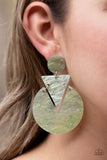 Head Under Watercolor Paparazzi Earrings All Eyes On U