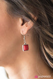 Fierce Fascination Red Paparazzi Necklace All Eyes On U