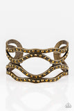 Speaks Volumes Brass Paparazzi Bracelet