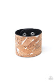 Cork Congo Silver Paparazzi Bracelet All Eyes On U