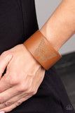 Flirty Flutter Brown Paparazzi Bracelet All Eyes On U