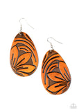 Garden Therapy Brown Paparazzi Earrings All Eyes On U Jewelry 