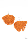 Macrame Mamba Brown Paparazzi Earrings All Eyes On U Jewelry  