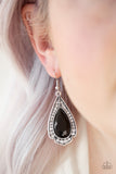 Super Stardom Black Paparazzi Earrings All Eyes On U