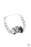 Raw Radiance Silver Paparazzi Bracelet All Eyes On U Jewelry  