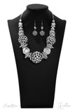 The Barbara Silver Paparazzi Necklace