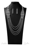 The Erika Silver Paparazzi Necklace