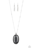 Stone Stampede Black Necklace - Paparazzi Accessories
