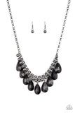 Fashionista Flair Black Paparazzi Necklace
