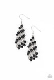 Ballroom Waltz Black Paparazzi Earrings