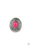 Hello, Sunshine Pink Paparazzi Ring All Eyes On U Jewelry Accessories 