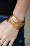 Retro Revamp Gold Paparazzi Bracelet All Eyes On U Jewelry 